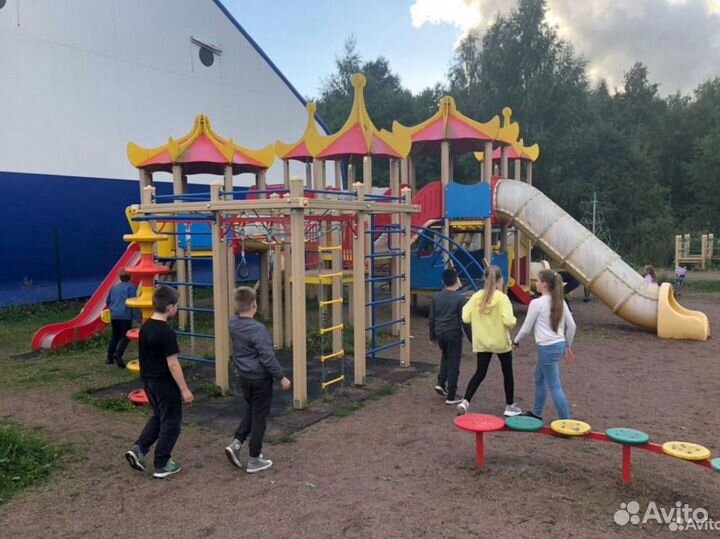 Продается детская площадка бу огромная уличная