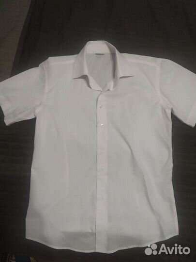 Рубашка белая короткий рукав