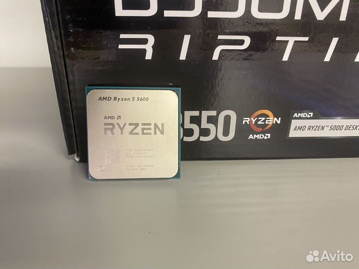 AMD Ryzen 5 5600 + ASRock B550M PG Riptide