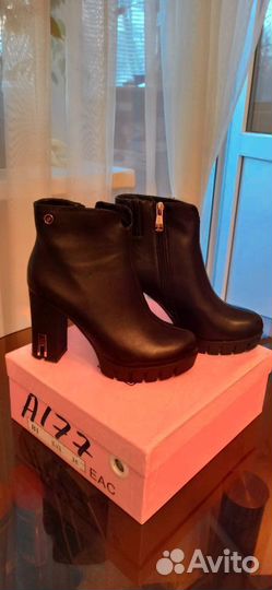 Ботинки демисезонные женские натуральная