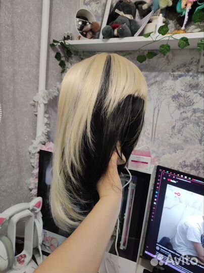 Парик аниме косплей