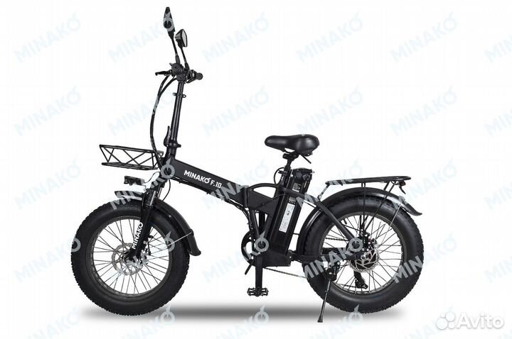 Электровелосипед Minako F.10 складной