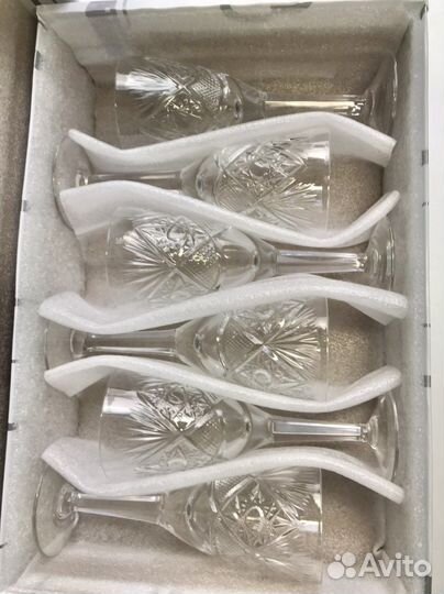 Хрустальные бокалы. Хрусталь СССР