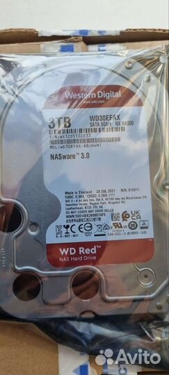Жесткий диск western digital WD30efax