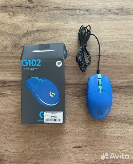 Игровая мышь logitech g102