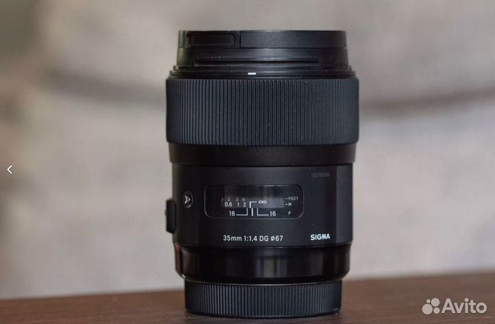 Sigma 35mm f/1.4 Art (для canon)