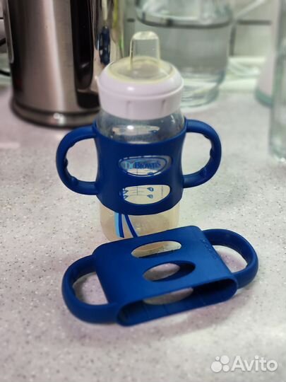 Ручки на бутылочки с широким горлышком dr browns