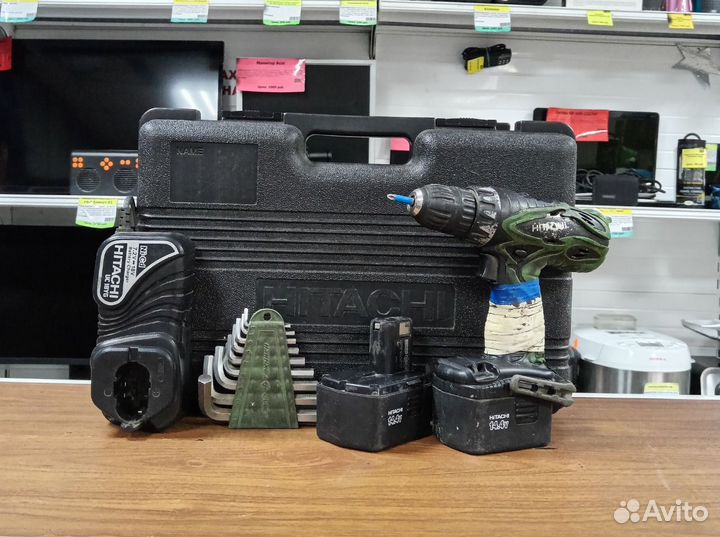 Шуруповерт Hitachi DS14DVF3