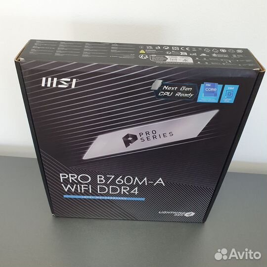 Материнская плата MSI PRO B760M-A wifi DDR4