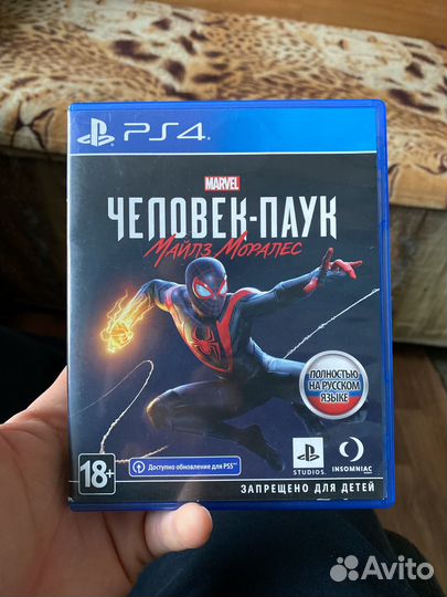 Игра человек паук майлз моралес ps4