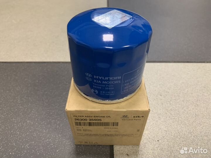 Фильтр масляный Solaris Santa Fe Sonata Elantra