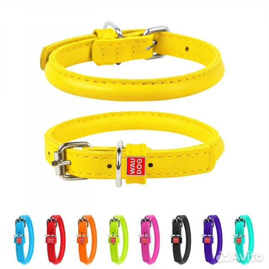 Ошейник кожаный для маленькой собаки Collar