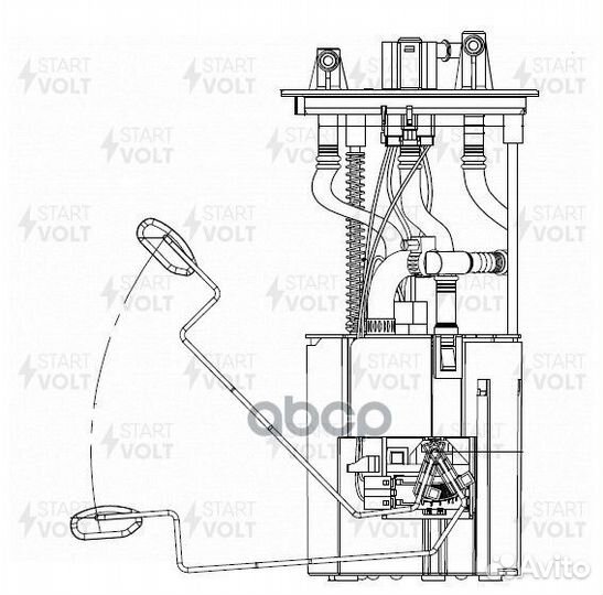 Модуль топливного насоса SFM 1553 startvolt
