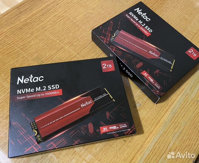 Ssd m.2 mvme 2Tb Netac NT01N950E-002T-E4X