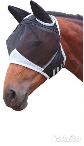 Антимоскитная маска для лошади