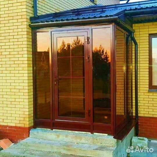 Пластиковые окна. остекление коттеджей