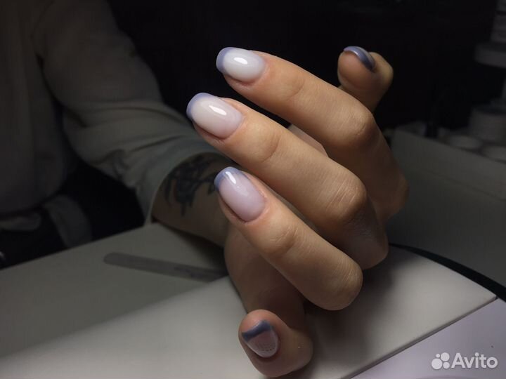 Маникюр с покрытием гель лак