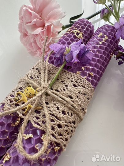 Свечи из пчелиного воска