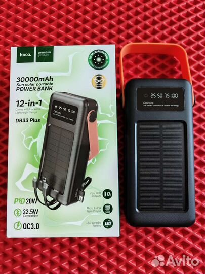 Power bank 30000 mAh, новый, супер быстрая заряд