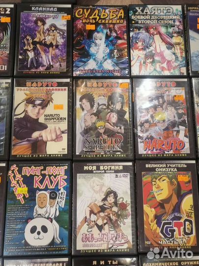 Коллекция аниме dvd японские мультфильмы