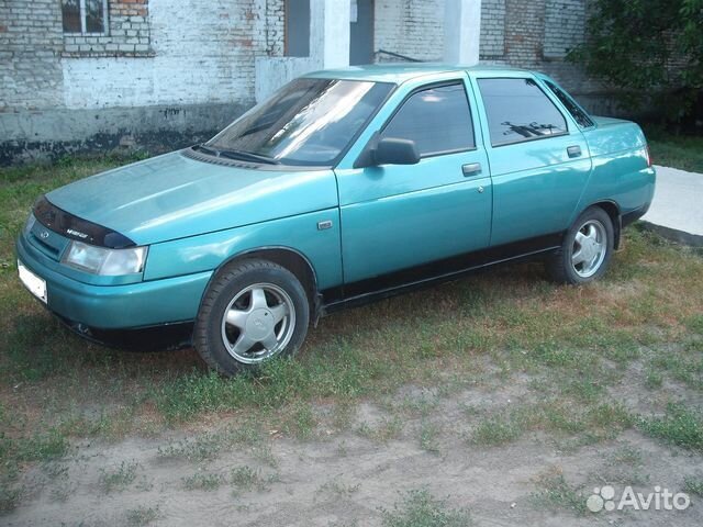 ваз 2110 бирюзовая