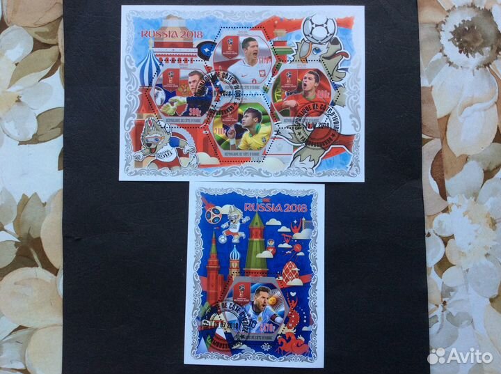 Блоки марок. Спорт