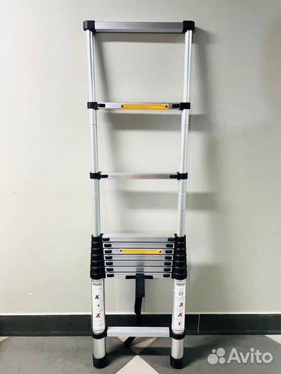 Лестница телескопическая усиленная 3.2м
