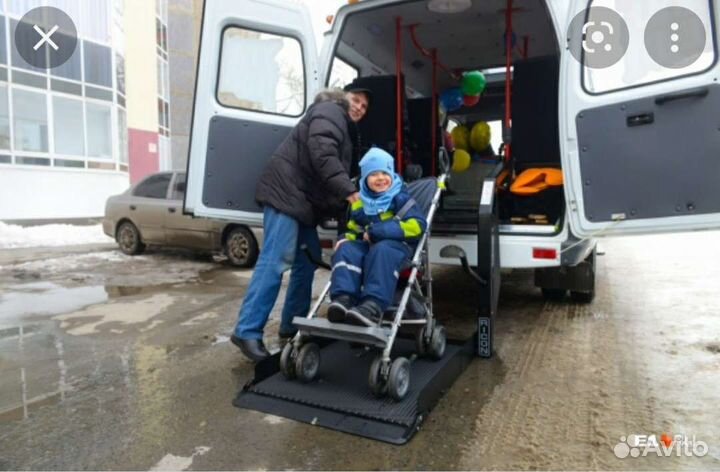 Перевозка лежачих больных и инвалидов-колясочников