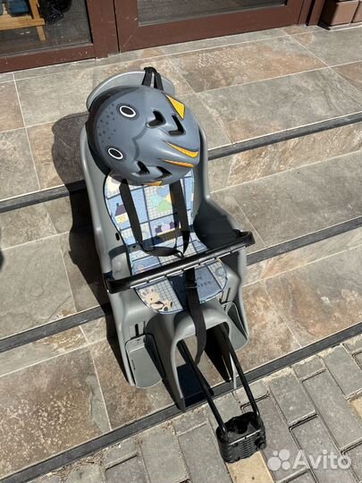 Детское велокресло на багажник