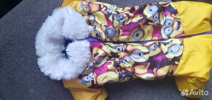 Куртки,утеплённые комбинезоны,дождевики для собак