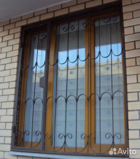 Решетки на окна N 483 открывающиеся