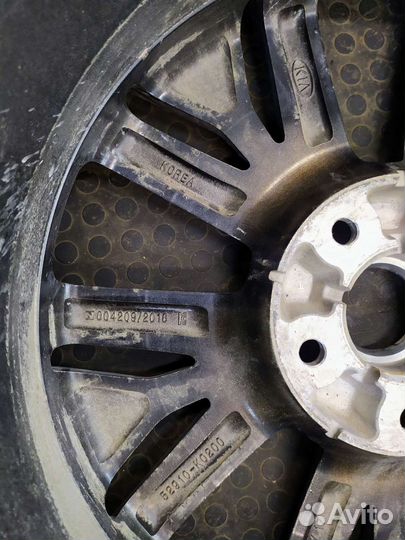 Литые диски r17 kia soul