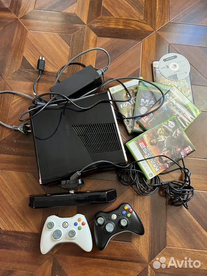 Xbox 360 slim комплект