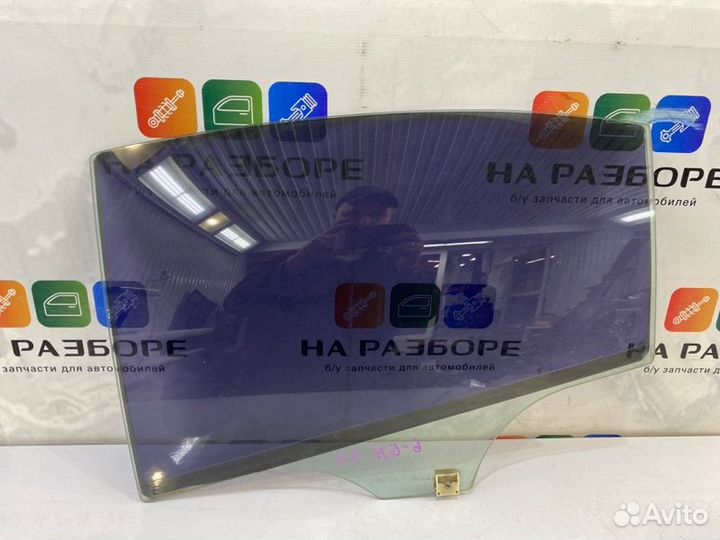 Стекло двери заднее левое Mazda 6 GH LF17 2011
