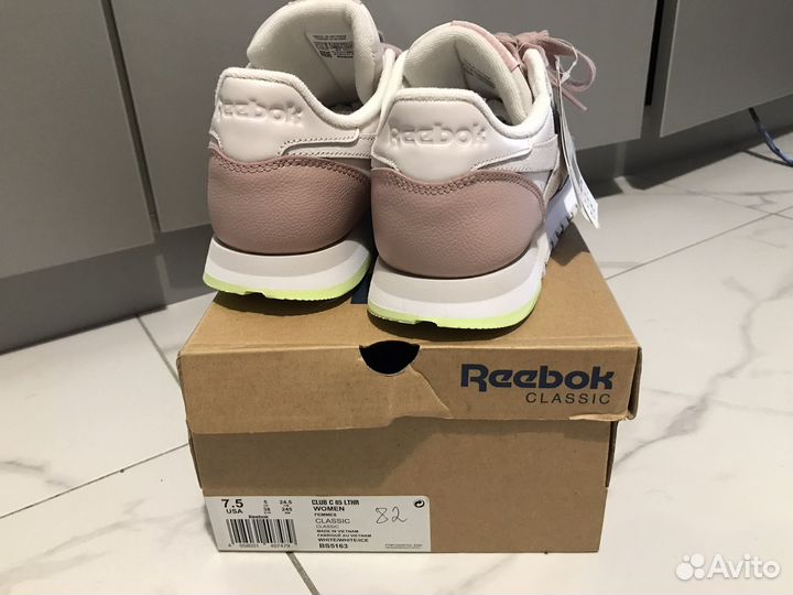 Кроссовки оригинал reebok classic 38