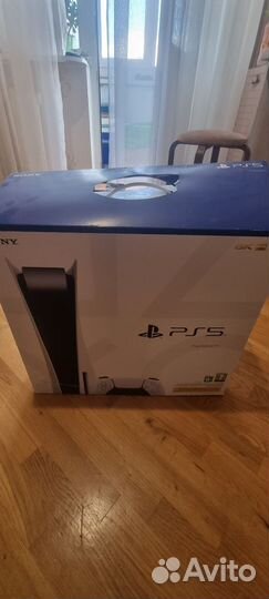 Sony playstation 5 ps5 с дисководом 2 джойстика