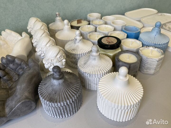 Подарки из гипса