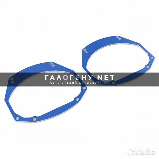 Переходная рамка Kia Optima 4 18-20 для линз Hella