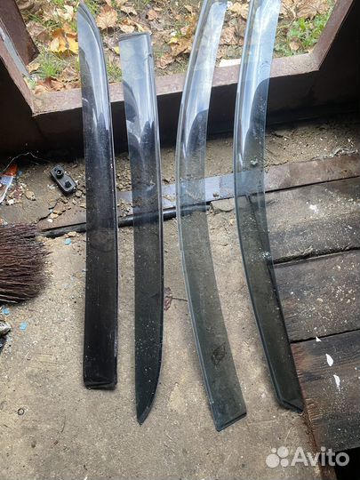 Ветровики на шкоду суперб