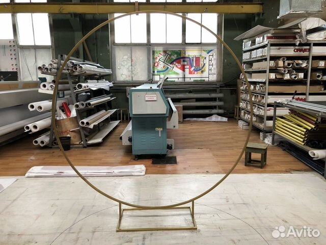 Круглый каркас для фотозоны