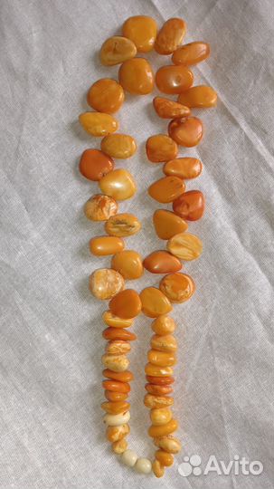 Бусы янтарь СССР