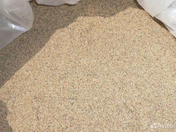 Песок строительный доставка от 20 мешков