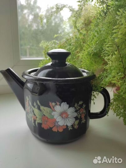 Чайник эмалированный