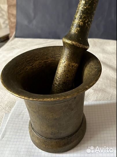Ступка Бронзовая с пестиком