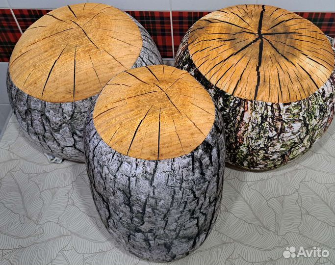 Пуф подушка антистресс Пенёчки