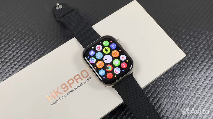 Apple Watch 9 оригинальное меню