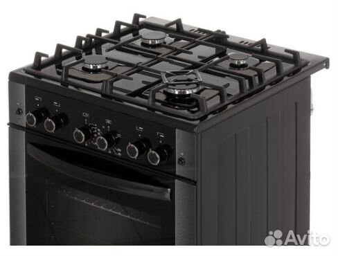 Плита газовая gefest 6500-02 0044 (черн. с растр.р