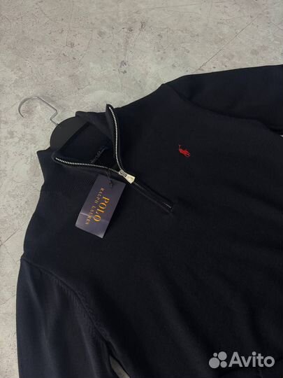 Свитер Polo Ralph Lauren на молнии люкс