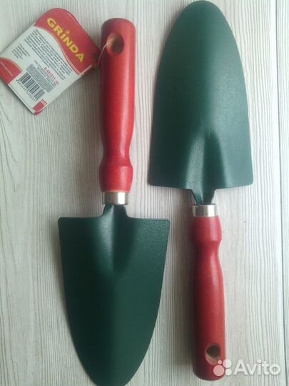 Совок посадочный,широкий углеродистая стальgrinda