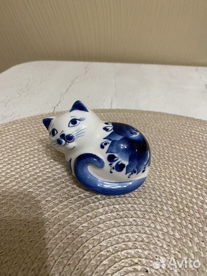 Гжель кот